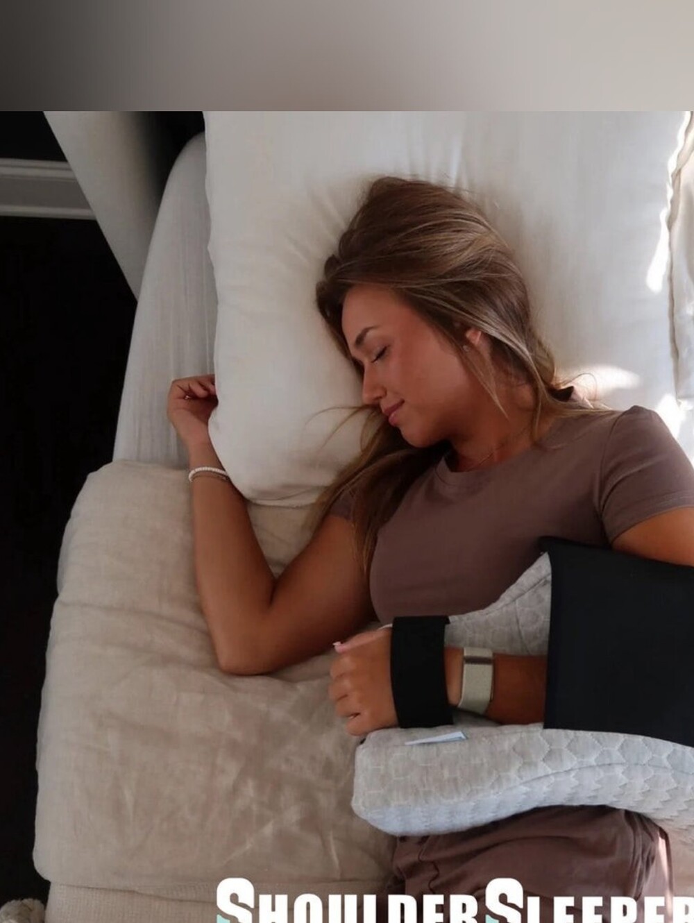 Shoulder Sleeper Left Arm Sling Over-the-counter pre post surgery Pillow Small
